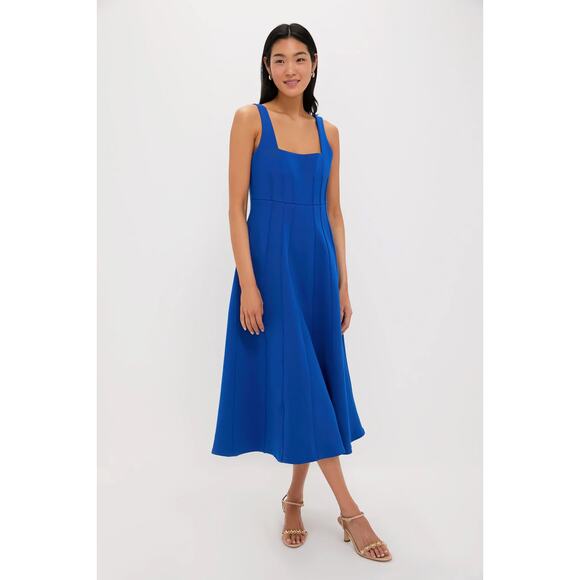 TUCKERNUCK Azure Double Knit Jersey Julietta Dress S - NWT - Picture 1 of 5